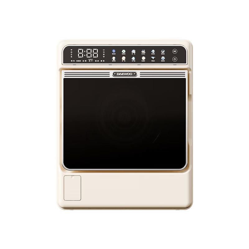 Daewoo 2KG Mini Front-Load Washer Dryer Combo CN plug (adapter included) All-in-one Wash & Dry