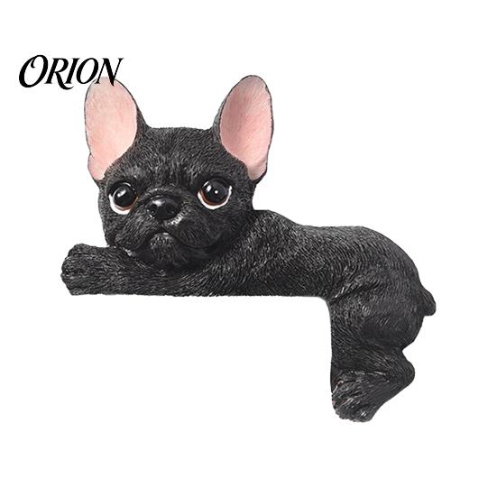 Easy Install Switch Cover 3D French Bulldog Resin Light Cover, Cute Cartoon Dog Wall Socket Decorative Plate Sticker Decor, Self-Adhesive Animal