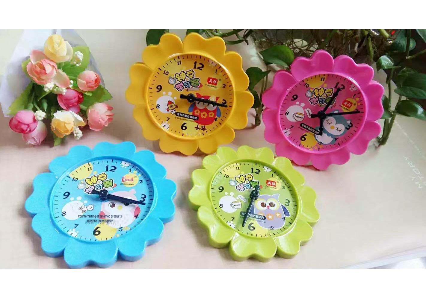 Cartoon Clock Teaching Aid for Kindergarten and Primary Students - Digital Math Learning Device See Details