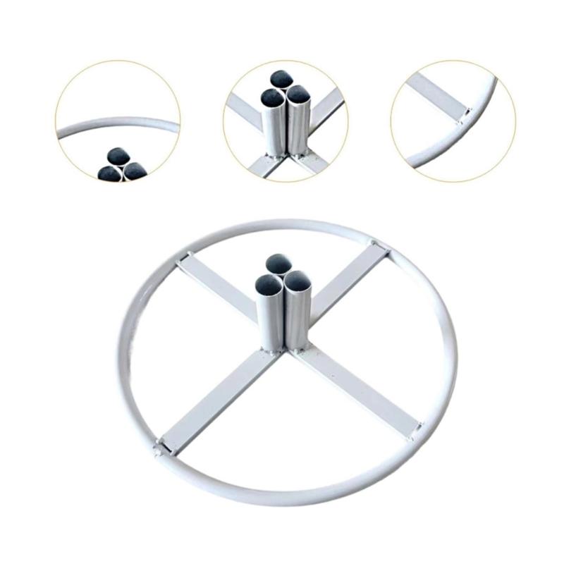 Stable Flower Poles Base Flower Display Stand For Wedding Ceremony Backdrops Reception Centerpiece And Event Decoration
