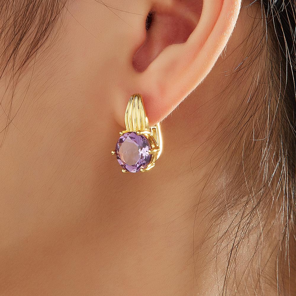 Bolaijewelry Leichte Luxus Retro natürlichen Amethyst Ring Ohrringe Anhänger Halskette Set Frauen 925 Sterling Silber neuen edlen Schmuck