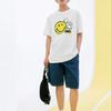 Anta x SmileyWorld Life Collection T Shirt Unisex White 152328142-1