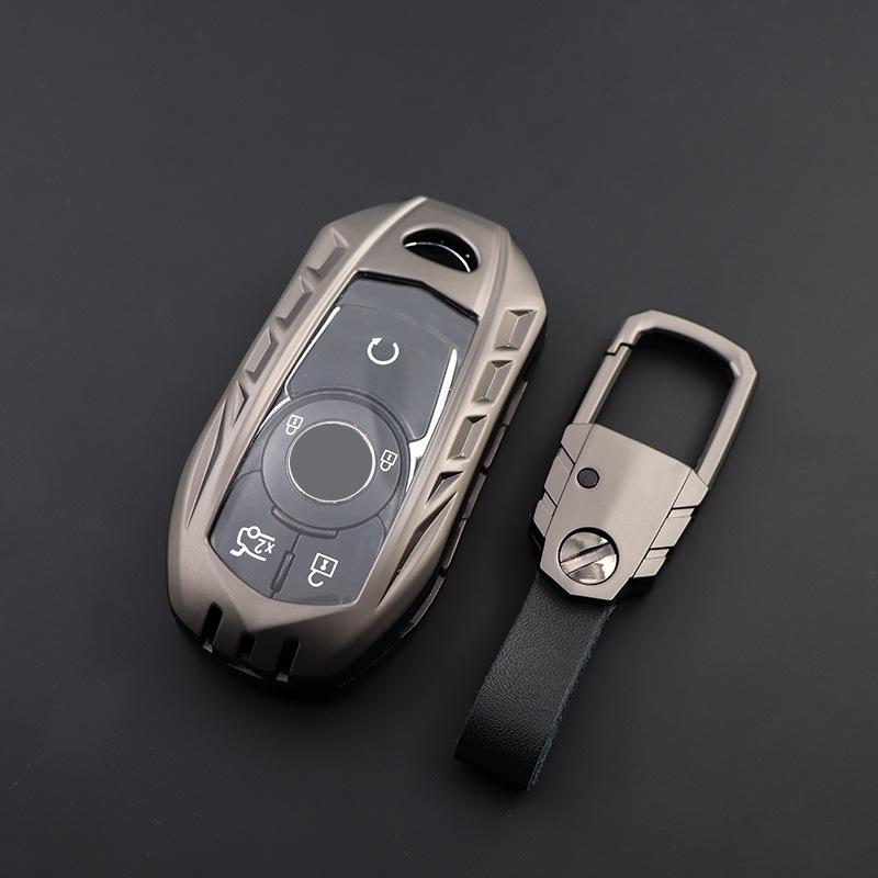 Macho Style Metal Key Cover for Buick Envision, GL6, Verano, GL8, Encore, Regal, and LaCrosse