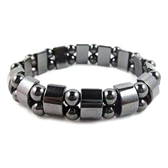 

Unisex Magnet Beads Elastic Rope Stone Bracelet Fashion Jewelry for Daily Life 2