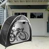 Bike Tent Waterproof Outdoor Storage Shed Cover Black Portable for Camping Hiking Garden