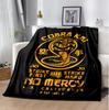 Cobra Kai Flannel Blanket Soft Warm All-Season Throw, Design for Camping, Car Travel, Hiking Sofa, Bed, Office Perfect Gift for Parties