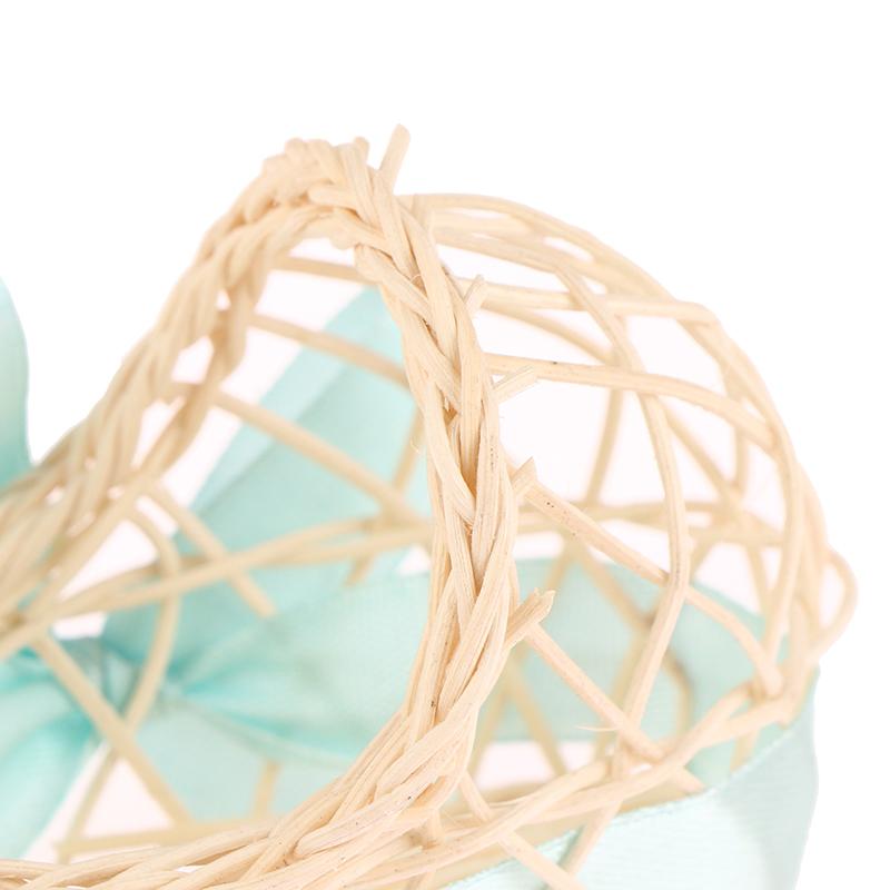 Dollhouse Miniature Wooden Nursery Cradle Baby Crib Baby Cot 1:12 Dollhouse Furniture Decorate Kids Doll House Accessory