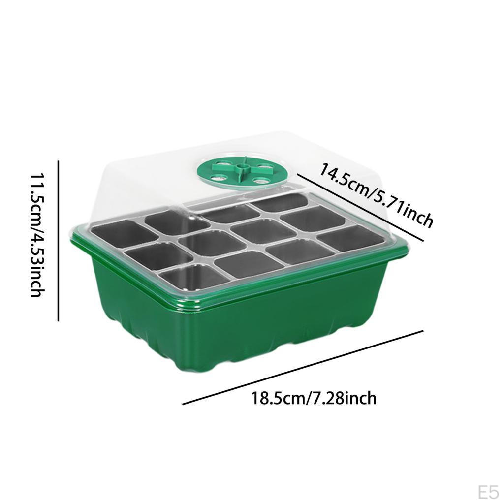 Pflanzenwachstumsschale mit verstellbarer Kuppel für die Anzucht von Samen im Innenbereich