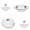 Container Enamel Basin Office Travel Chinese Bread Bowl Enamelware Mixing Tableware
