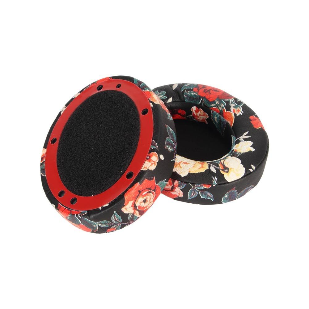 

2PCS Leather Noise Isolation Ear Cushions Ear Covers for Studio 2 Studio 3 Audio Accessories чорний
