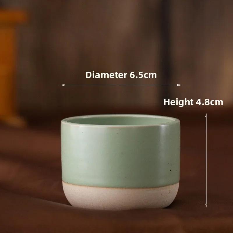 Vintage Coffee Mug 100ml 170ml 200ml ceramics Tea cup Japanese-style cafes Drinkware Stoneware Espresso for Restaurants Hotels