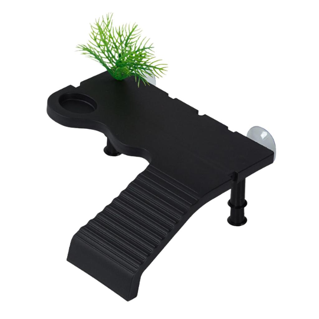 Aquarium Float Decoration with Climbing Ladder Resting Habitat Support Turtle Accessories for Turtle House