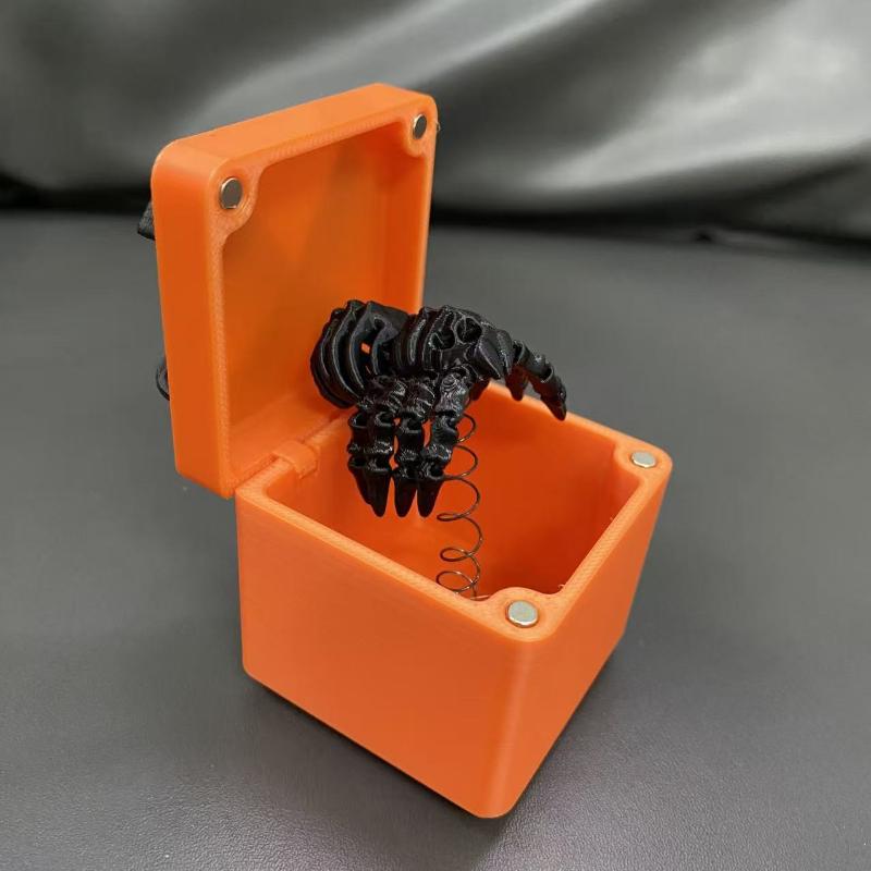 Christmas & Halloween Surprise Gift Box - 3D Printed  Prank Toys, Funny Gag Gifts for Parties, Unique Novelty Present