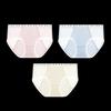 MaoRen Women's Modal Lace Mid-Waist Briefs 3-Pack