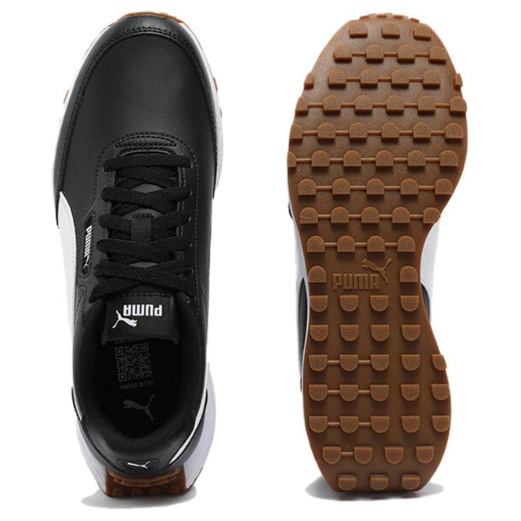 New PUMA Low Top Casual Shoes Unisex Black 401814-01