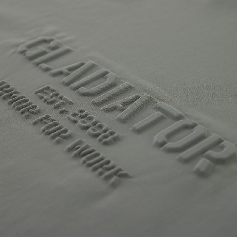 COCOS Nobuoka Chladivé Strečové Tričko s Krátkým Rukávem a Rolákem Velikost M G-7527 Košile, Šedá,