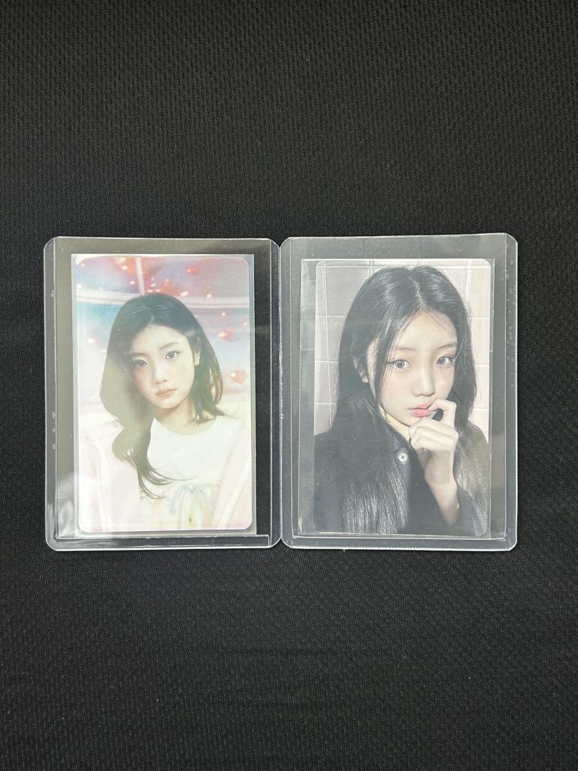 

[USED] illit Wonhee Uniba Rakidro Trading Card Set of 2