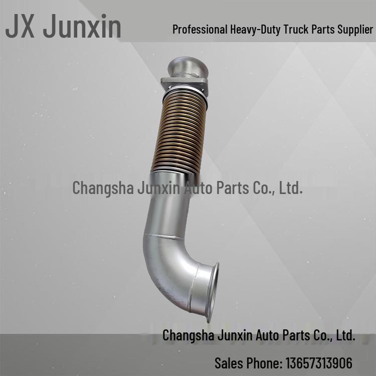 Second Exhaust Pipe Assembly for XCMG Heavy-Duty Truck, Model XGA12WALH121-03020 XCMG Dump Truck Mixer
