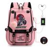 Ghost Extermination Surrounding Animation Schoolbag Large Capacity with Usb Academy Wind Junior High School Student Casual Backpack