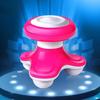 USB Mini Neck Massager Multi Function Plastic Triangle Shape Electric USB Beauty Anti Cellulite Massage Relaxation InstrumentGood product