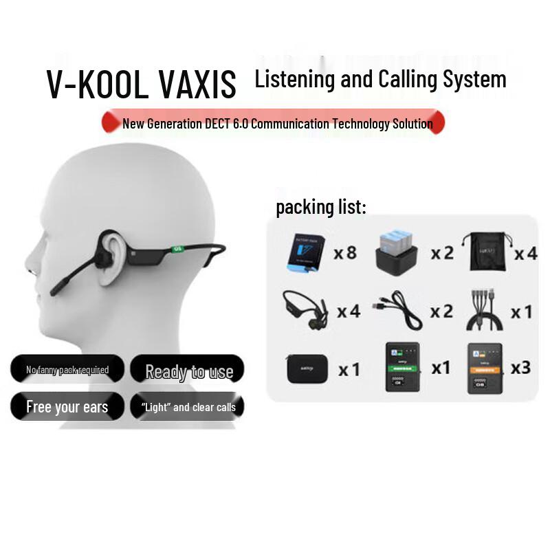 

Weigu Listening Sound Portable 4-Person Intercom System