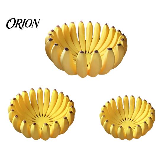 Decorative Storage Tray 3D Printed Banana-Shaped Tray, Banana Fruit Bowl Holder, Modern for Kitchen Countertop Decor Kitchen, Dining Table & Entryway,