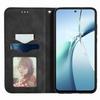 Leather Wallet Flip Case for OPPO A6 A6X A6T A6S A6C A5 A5X A3 A3X A1 Pro 4G 5G Magnetic Closure, Card Holder Phone Cover