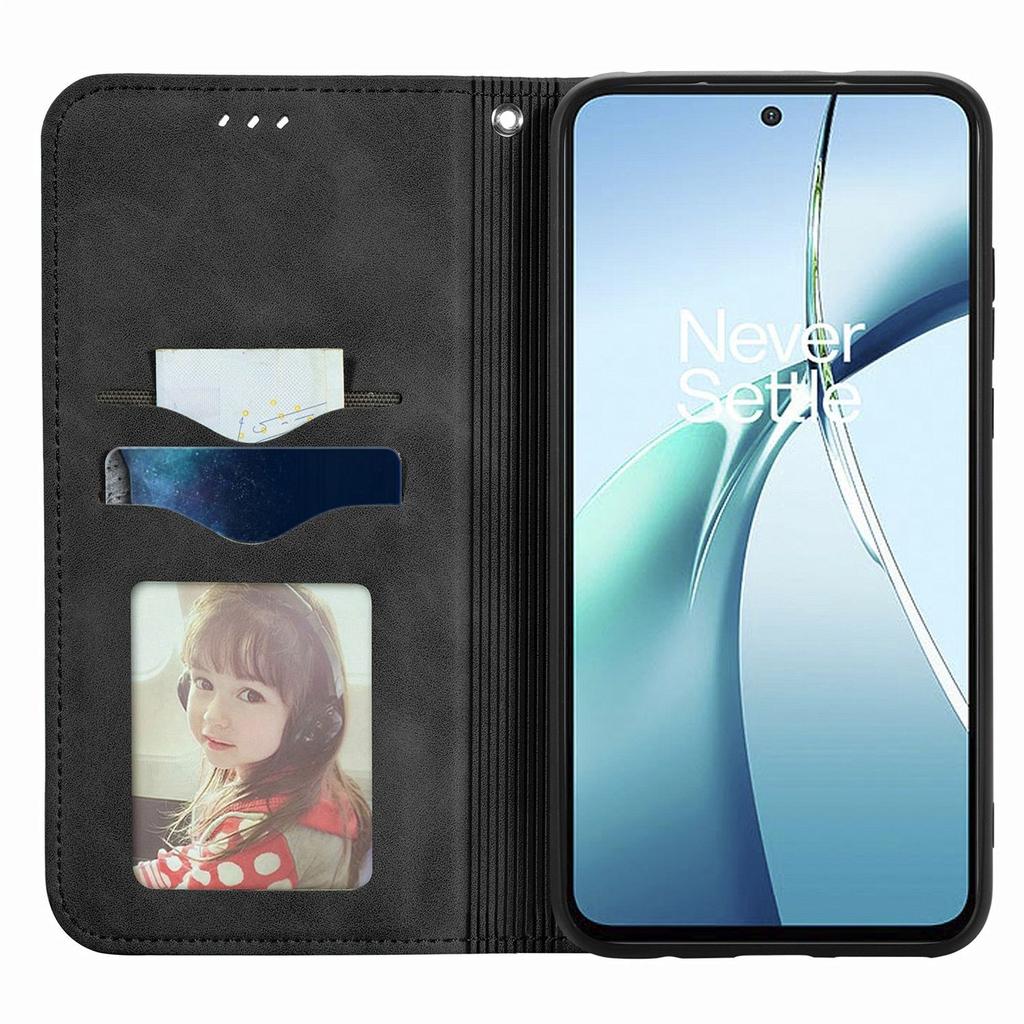 Leather Wallet Flip Case for OPPO A6 A6X A6T A6S A6C A5 A5X A3 A3X A1 Pro 4G 5G Magnetic Closure, Card Holder Phone Cover