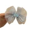 Korean Style Double Layer Chiffon Ribbon Hair Clip for Kids - Cute Princess High Ponytail Hair Accessory