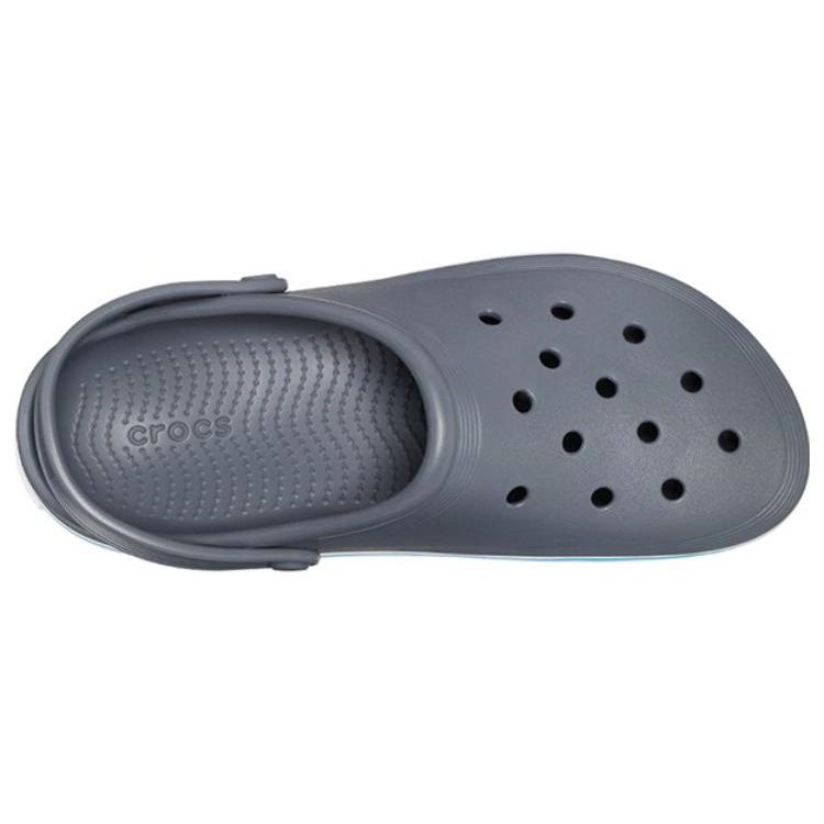 Crocs Orificiu plat Durabil Ușor Respirabil Sandale de plajă Sandale unisex Cărbune 208371-025