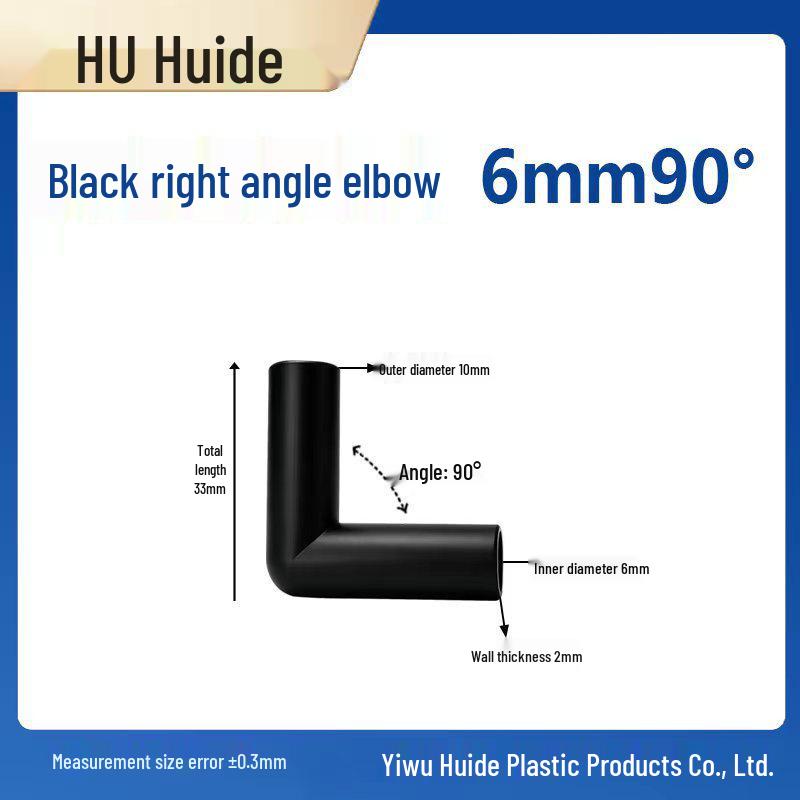 Three-Dimensional Plastic Right Angle Joint Connector for Tent and Studio Accessories