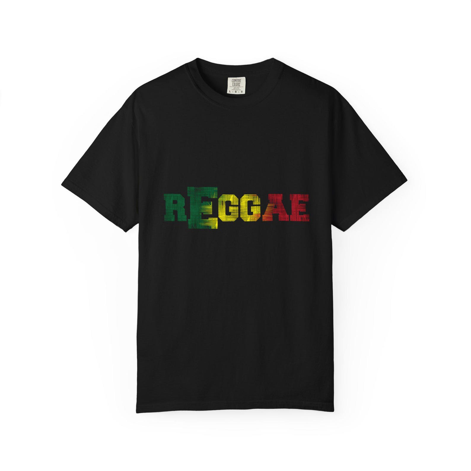 Reggae Rasta Colors T-shirt | Rastafarian Music Jamaica Vibes M