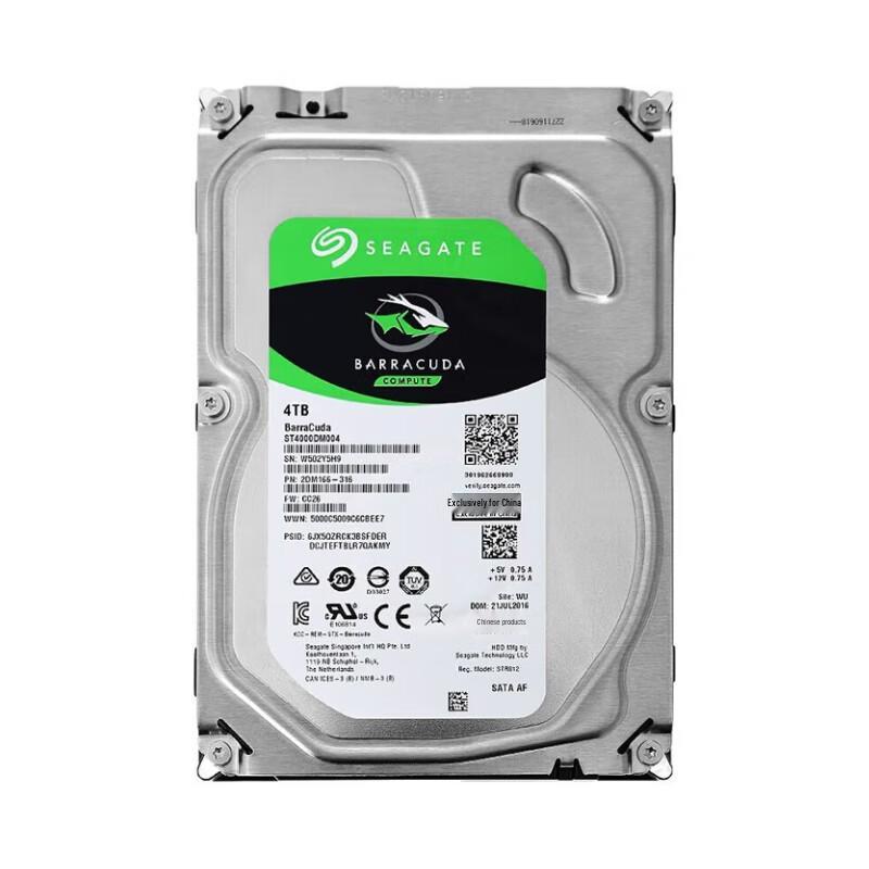 Seagate BarraCuda 4TB SATA Desktop HDD