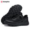 BAASPLOA Men's Outdoor Hiking Boots Hiking Shoes Men's Rotating Buckle Lightweight Non-slip Men's Outdoor Brand Men's Shoes Winter Upgrade Thickened