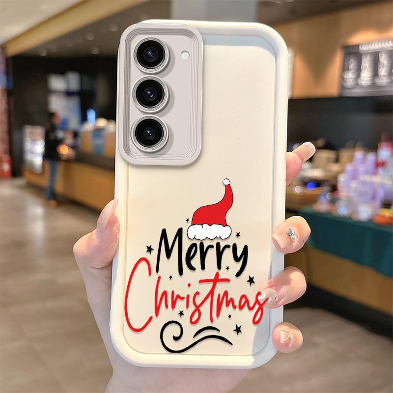 Christmas Pattern Phone Case For Samsung Galaxy A35 A34 A33 A32 5G A31 A30 A24 A23 A22 A16 A12 A06 A03 M55 Soft Shockproof Cover