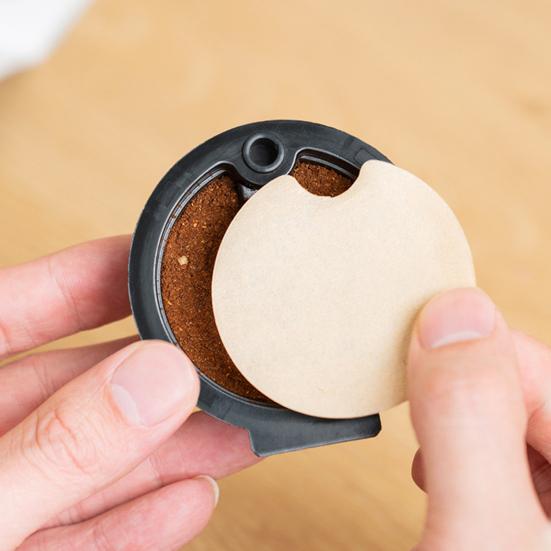 

100 шт. бумажный фильтр для кофе, пищевой, профессиональный, легкий, отличный, простой в эксплуатации, неотбеленный, для дома