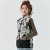 Women's Spring and Autumn Four Seasons Warmth Light Chinese Style Casual Threaded Collar Outside The Cotton Vest Fashionable and Warm