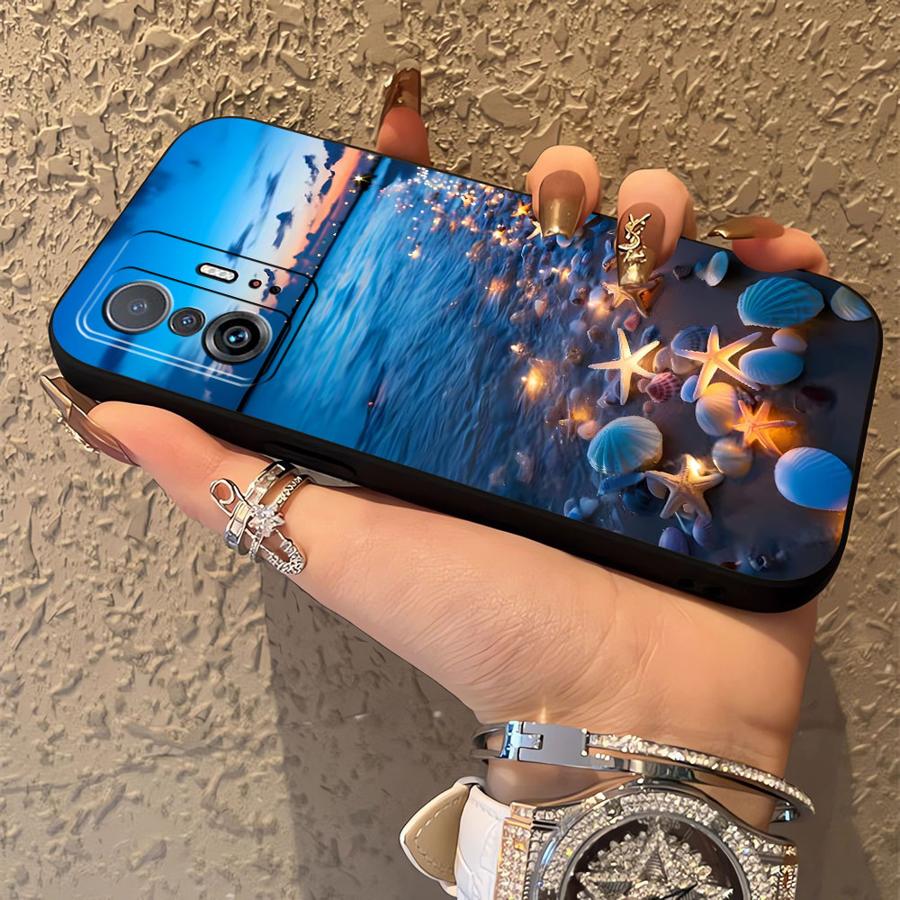 Case for Xiaomi Mi 10T 14 15 Pro 11T 12 11 12X 12T Pro 13 Lite Funda Phone Cover Ocean Scenery Pattern