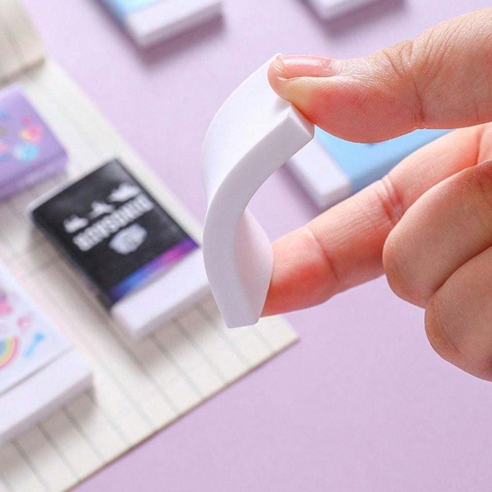 Mini Odkurzacz do Okruchów Gumki Przenośny Odkurzacz Biurkowy ze Słodką Gumką Ręczna Zamiatarka Biurkowa Prezent dla Uczniów Szkoła Biuro