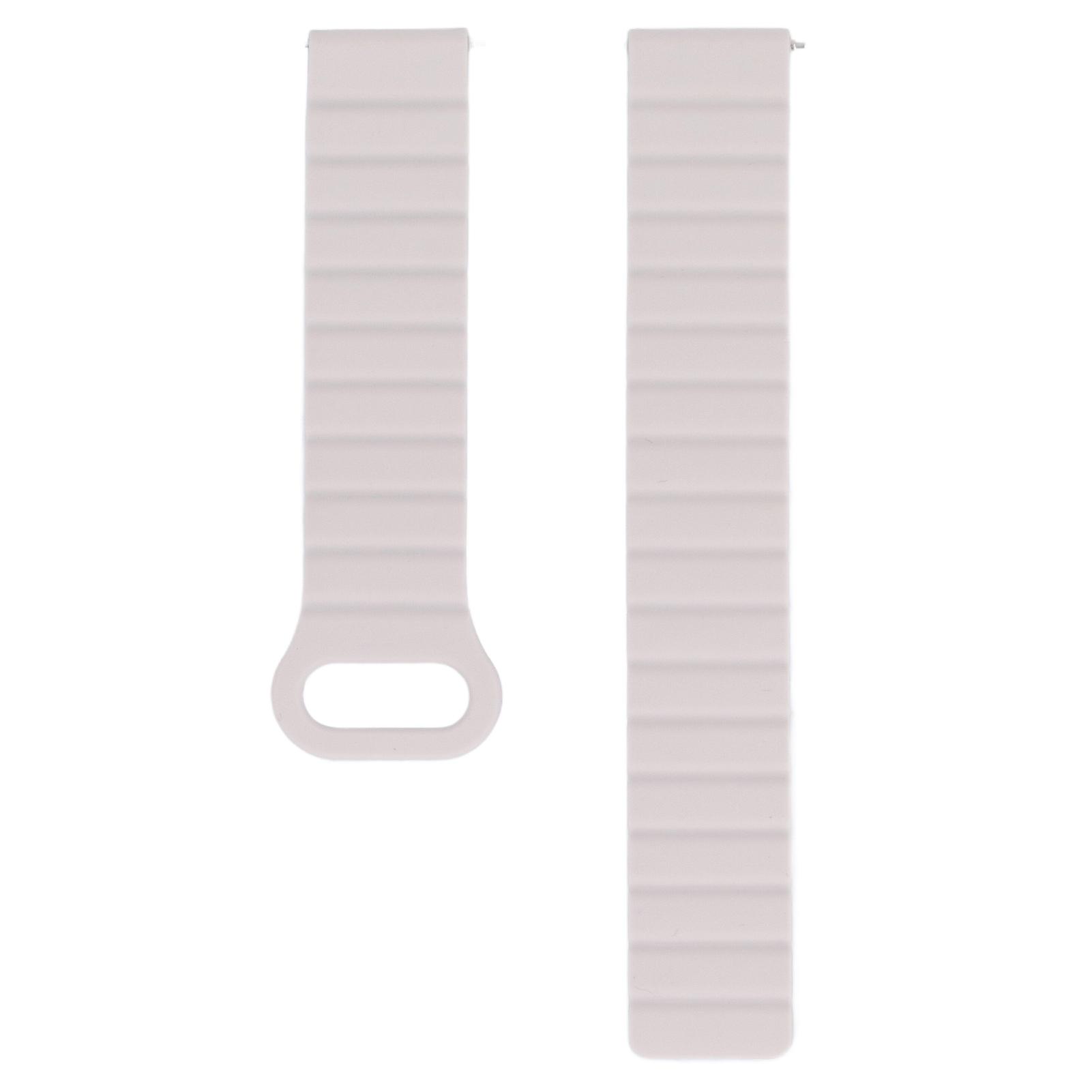 Watch Band Magnetic Quick Release Silicone 20mm Waterproof Adjustable Watch Strap for Galaxy Watch синий