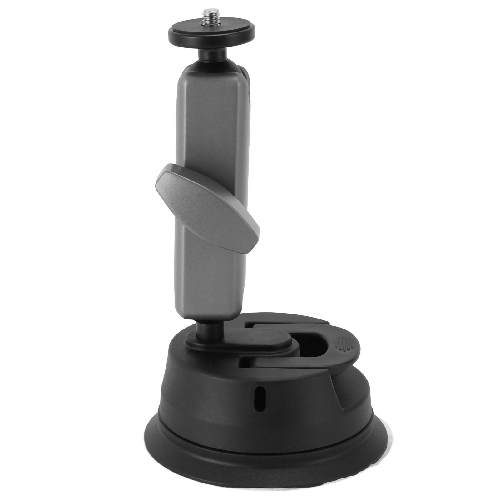 

Кріплення на присосці для камери з алюмінієвого сплаву, регульоване на 360 градусів, тримач для лобового скла, вікна, приладової панелі для Insta360, для DJI