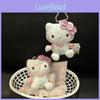 Hellokitty Anniversary 50th Plush Keychain Love Lock Catch Bag Decoration Gift