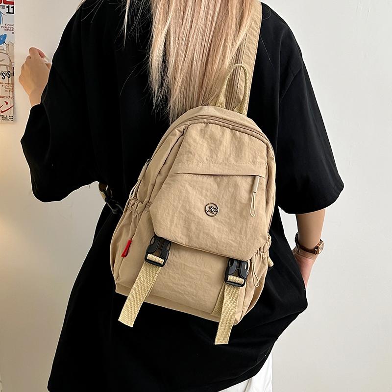 Multifunctional Chest Bag Large Capacity Shoulder Bag Nylon Lightweight Backpack