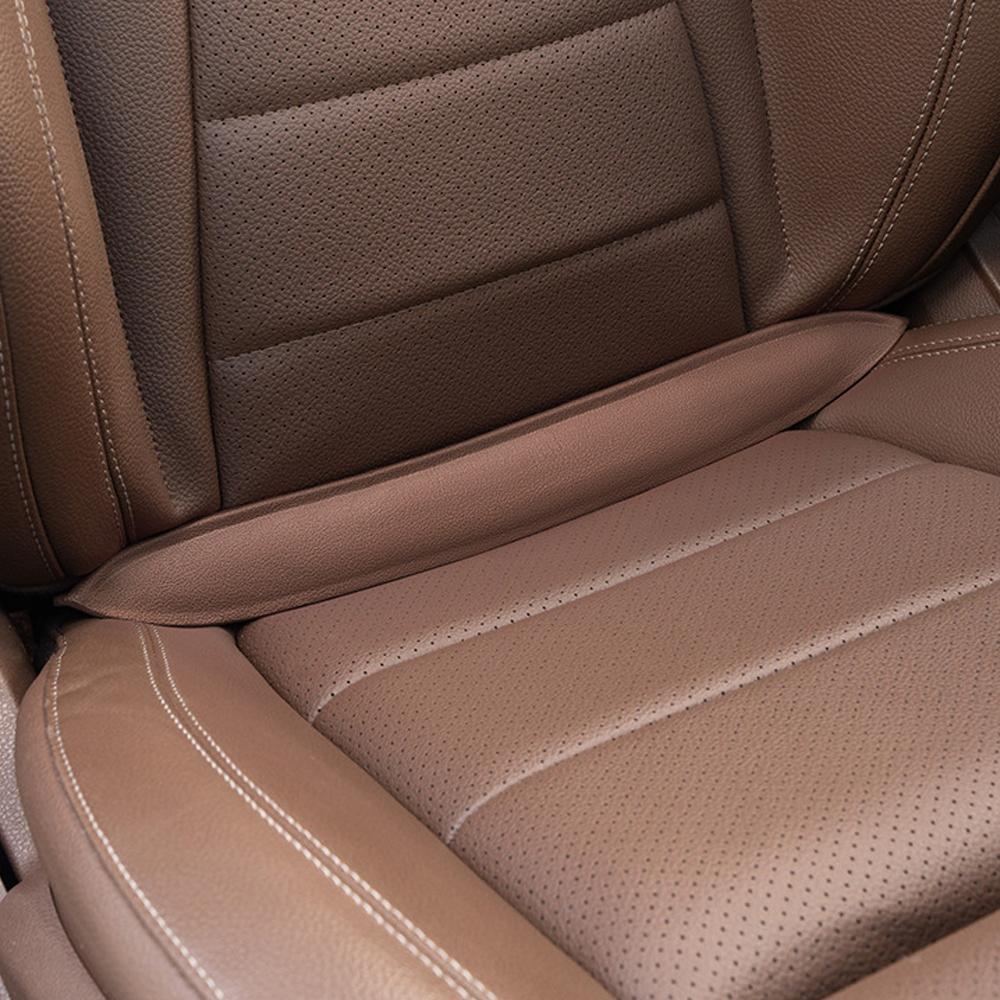 Plug-In Autositz-Lückenfüller Elastischer Polyurethan Sitzspalt-Füllstreifen Universal Sitzblocker Verhindert Herunterfallen von Zubehör