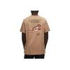 Jordan Logo Printed Short Sleeve T-Shirt Men Tops Brown FD7029-200