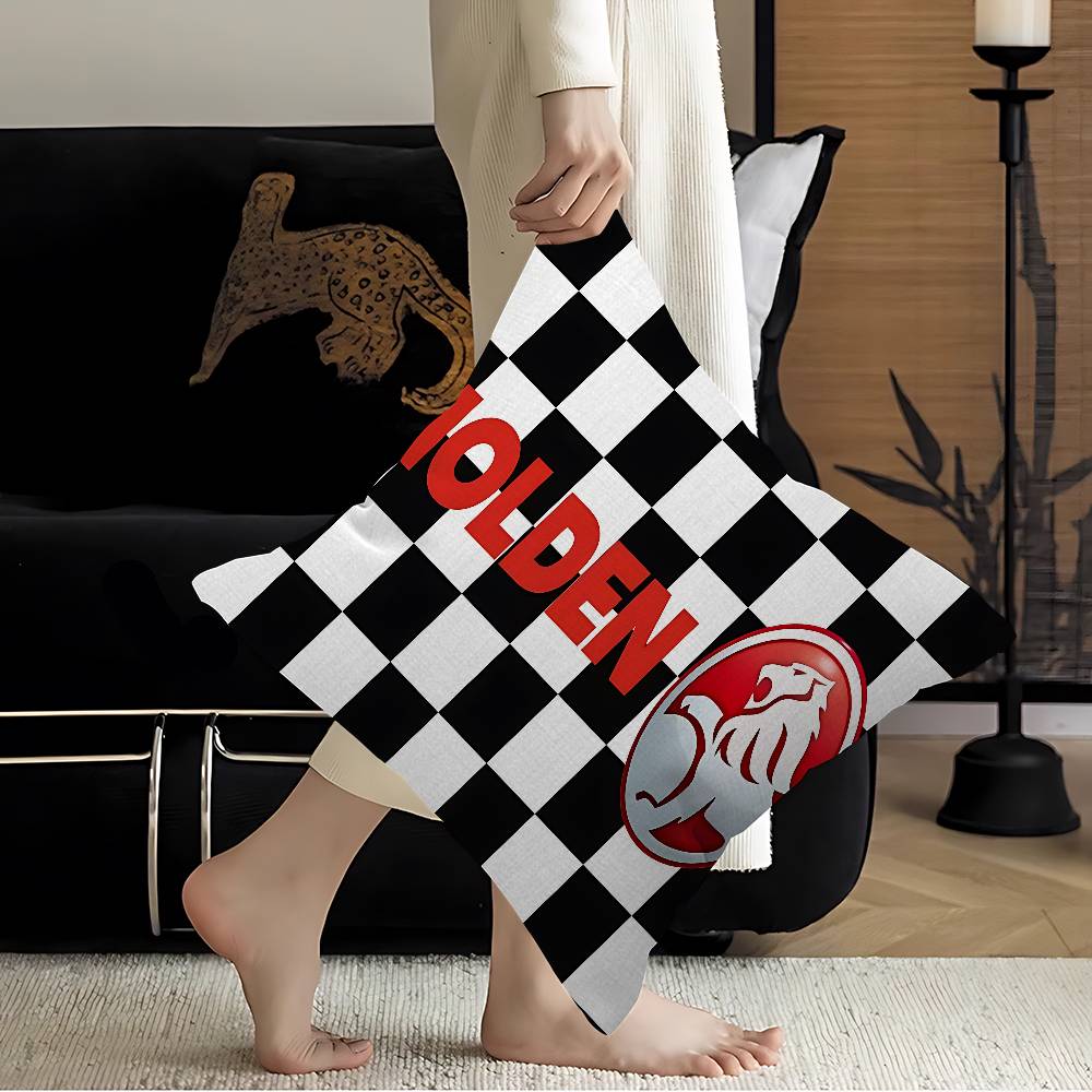 H-Holdens Car Cushion Cover Pillow Cover Decor Pillowcase Printed Cushion Case for Couch
