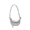 Women Trendy Horn Bag 2025 New Korean Style Fashion Shoulder Bag Women's Sequin Crossbody Dumpling OL Versatile Small Bag