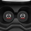 2Pcs Car Water Cup Mat Rubber Anti Noise Coaster For Mazda 2 3 6 5 Atenza CX3 CX5 MX5 CX7 Axela CX30 CX90 CX60 CX50 MX30 CX9 RX8