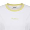 MALBON GOLF Colored Neck Round T-Shirt White (Woman)