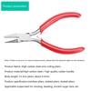 1Pc Round Concave Pliers Wire Bending Tools Steel Plier Wire Looping Pliers for DIY Jewelry Crafts Making Hobby Project